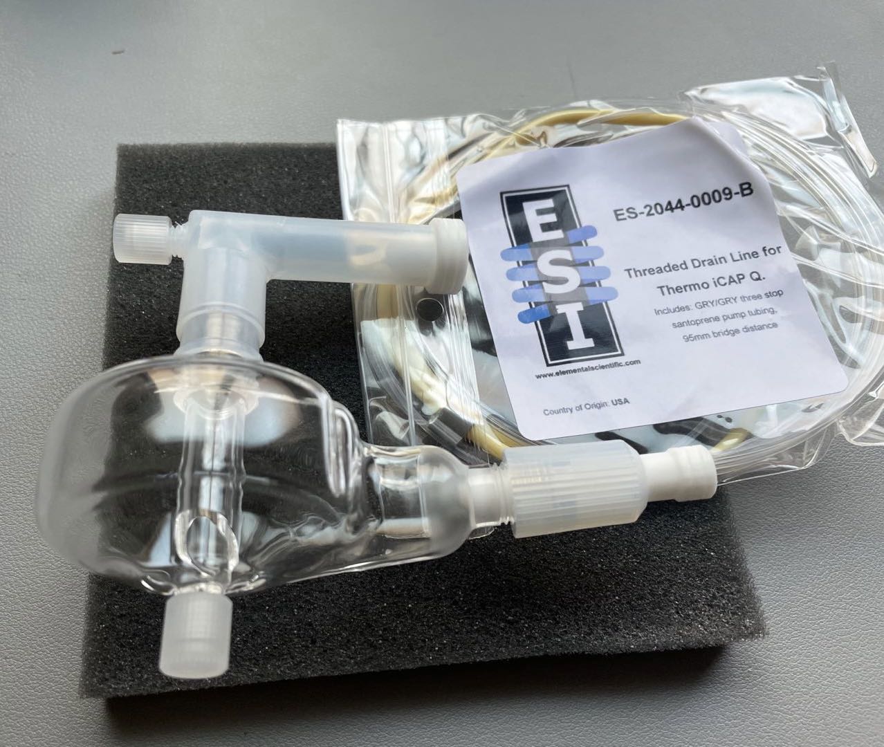 适用于 Thermo iCAP Q ICPMS 的 SilQ 高纯度石英雾化室